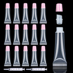 50pcs 10ml Pink Cap Lip Gloss Tubes
