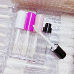 20 Pack Thick 9 ML Empty Rose Lip Gloss Tubes