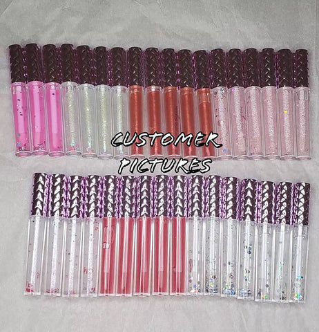 100 Pack 4ml Empty Lip Gloss Containers