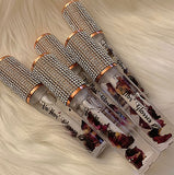 20 pack Silver Bling with Rhinestones lip gloss tube