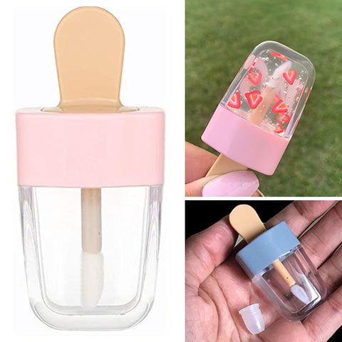 10 PACK Cute Pink Ice Cream Lip gloss tube