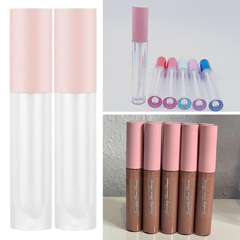 20 PACK Empty Lip Gloss Tube 6ml with Wand