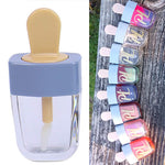 100 PACK Cute Blue Ice Cream Lip gloss tube