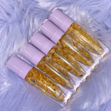 100 Pack Purple Lip Gloss Tubes with Wand