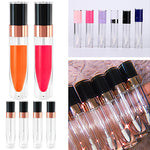 10 Pack Pink Lip Gloss Tubes with Wand